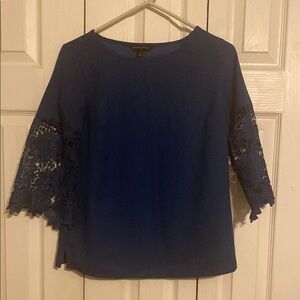 Banana Republic Blue Blouse Elegant Design